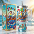Premium PIH 40oz Tumbler With Handle TNSM