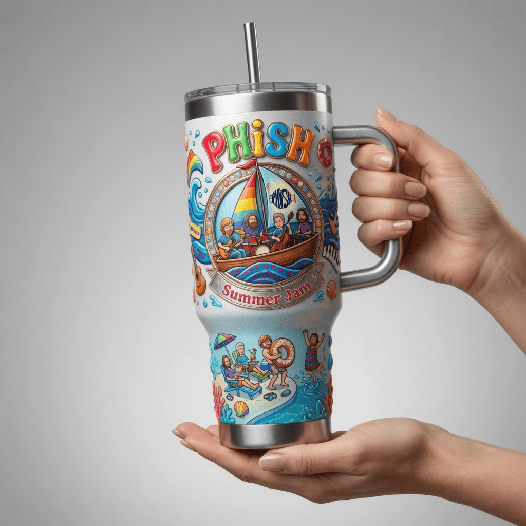 Premium PIH 40oz Tumbler With Handle TNSM